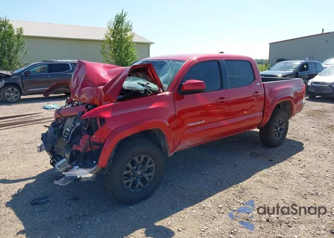 2023 Toyota Tacoma Sr5 V6 из США, поврежденный, VIN 3TYCZ5AN0PT174690